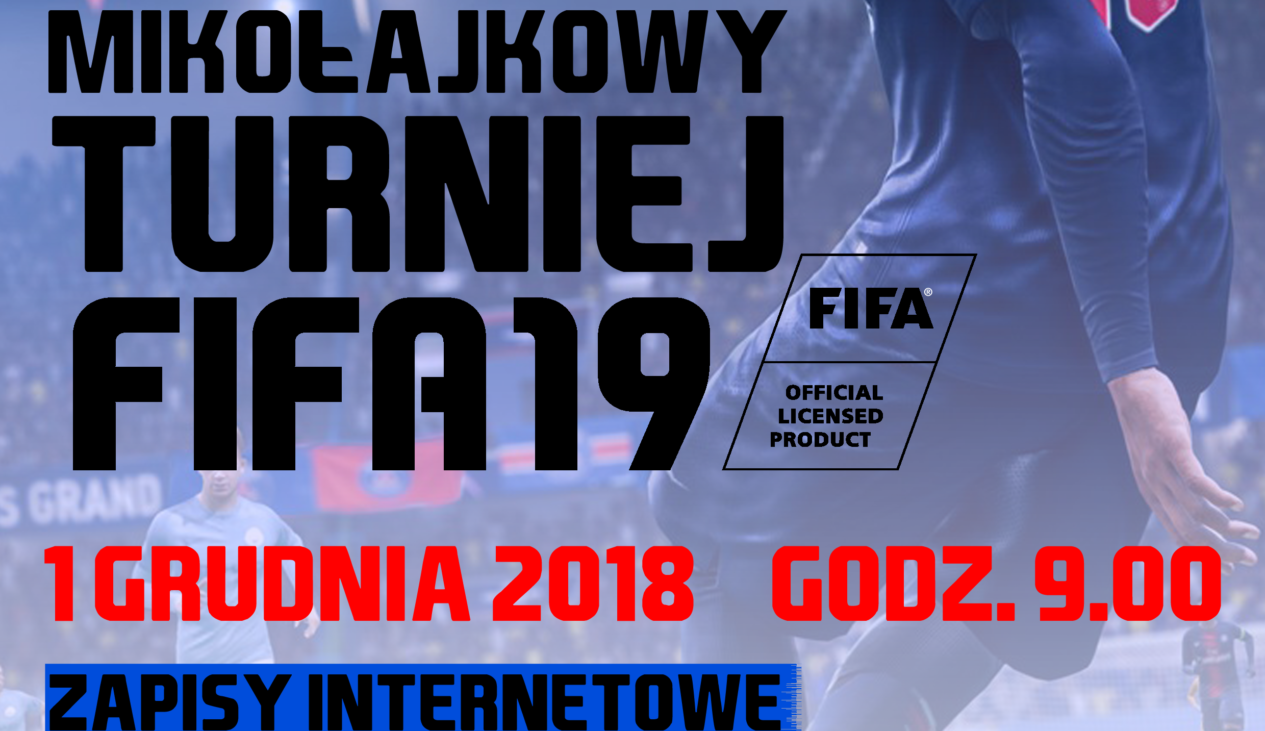 Mikołajkowy Turniej FIFA 19! Zapraszamy