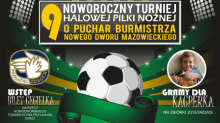 Zapraszamy na 9. Noworoczny Turniej Halowej Piłki Nożnej!