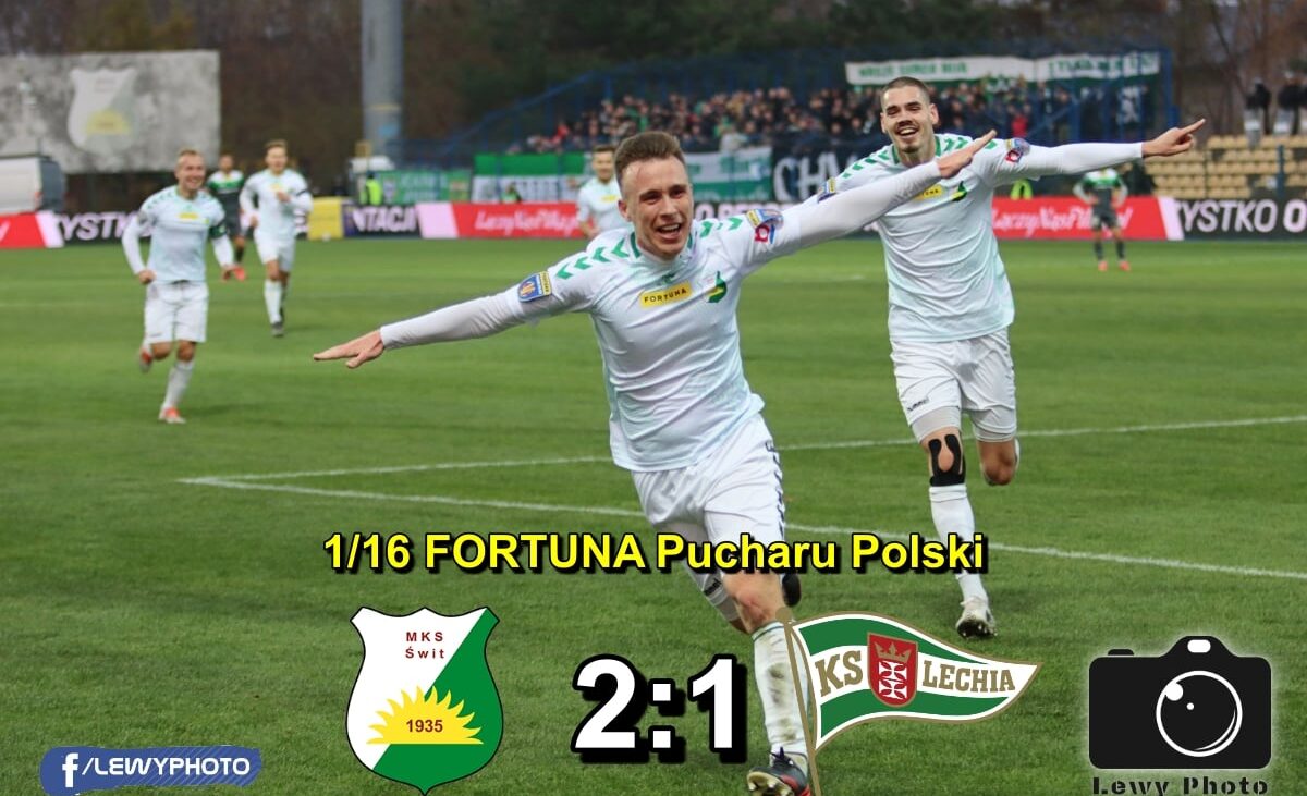 Świt w 1/8 finału Pucharu!  |  Świt – Lechia Gdańsk 2:1 (0:1)