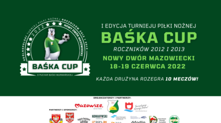 Zapraszamy na turniej „Baśka Cup” roczników 2012 i 2013!