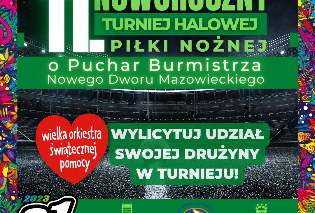 WOŚP: Wylicytuj udział swojej drużyny w turnieju noworocznym!